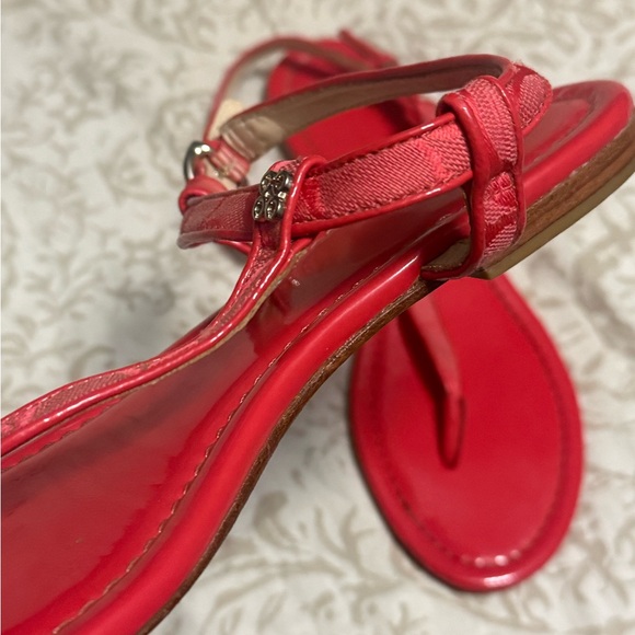Coach Coral TStrap Women’s Sandals - Picture 2 of 8